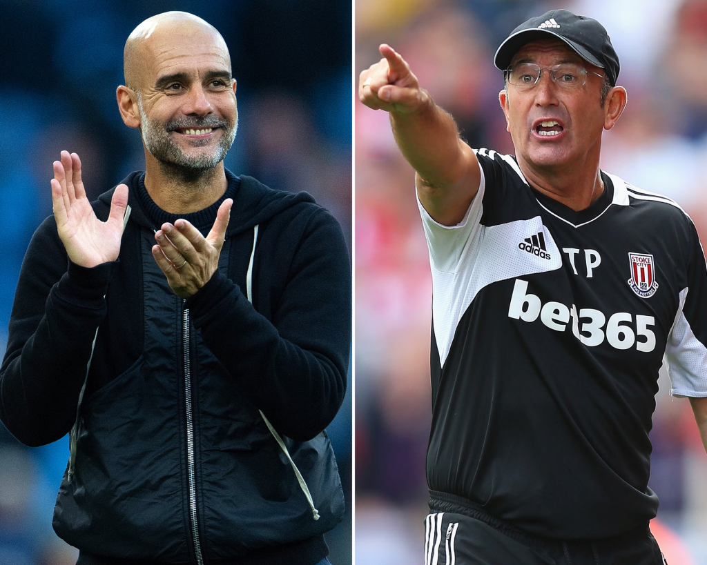 Guardiola: Fokus Bola Mati Tony Pulis Terinspirasi Stoke di Liga Primer